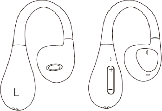 Illustration of a pair of compatible hearing aids